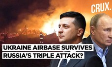 Russia Attempts Another Wave Of Attacks On Ukraine Airbase Housing Storm Shadow-Firing Su-24MR