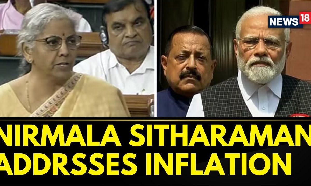 Nirmala Sitharaman Full Speech | Parliament Monsoon Session | No ...