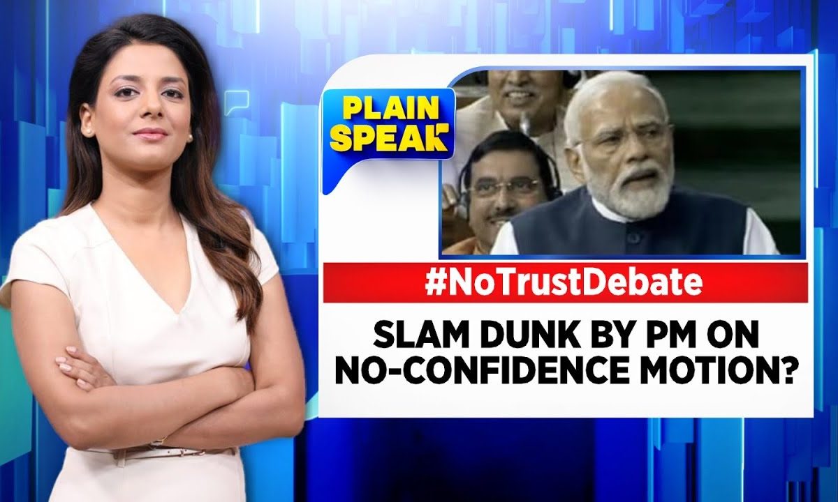 No Confidence Motion: Slam Dunk By PM Modi? | No Trust Debate | Lok ...