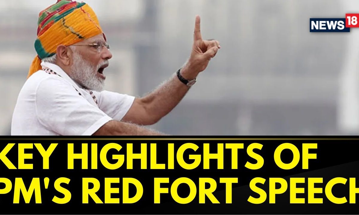 77th Independence Day 2023 Key Highlights Of Historic Pm Modis Speech From Red Fort News18 6818