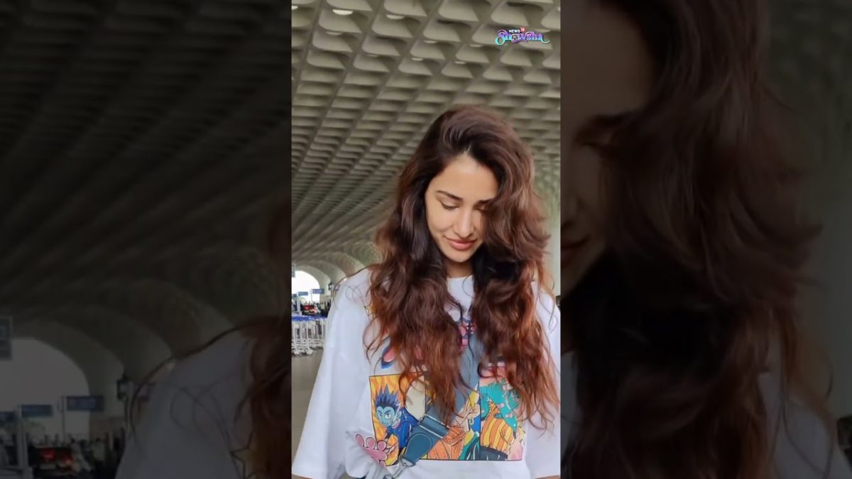 Dirsha Rocks Disha Patani | Disha Patani Rocks A Stylish Anime Tee With Grace ...
