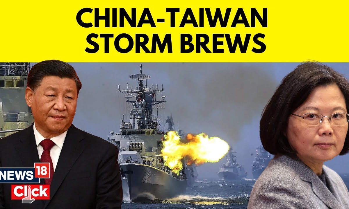 China Taiwan Latest News | China Launches Military Exercises Around ...