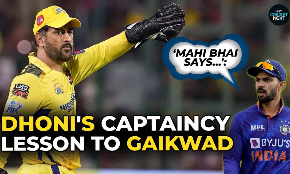 ‘mahi Bhai Says Ruturaj Gaikwad Following Ms Dhonis Way Of