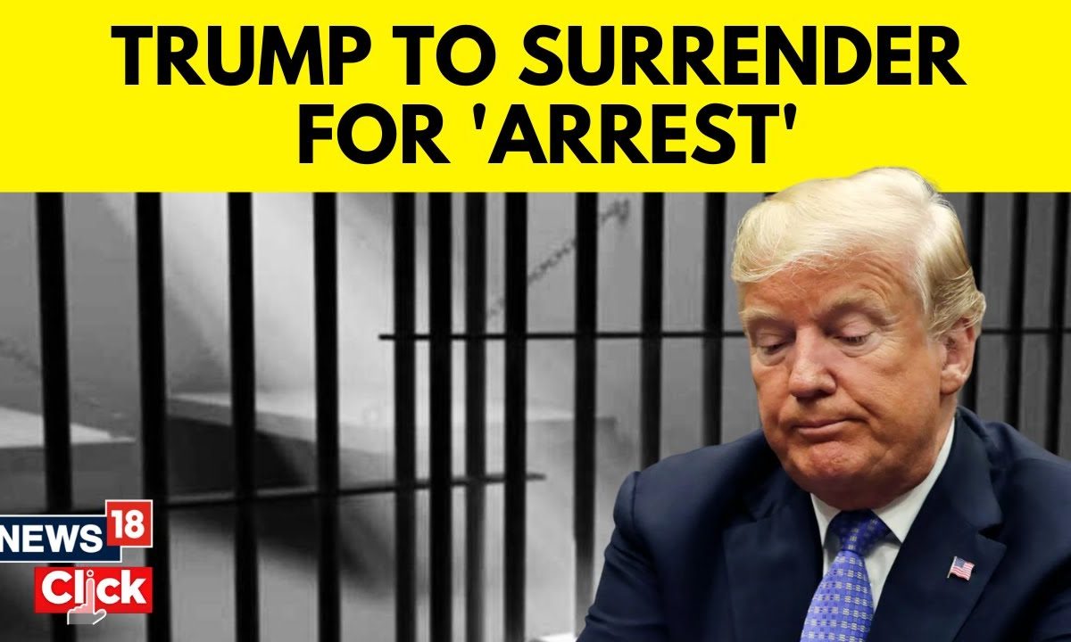 Trump News Donald Trump To Surrender In Georgia In Election