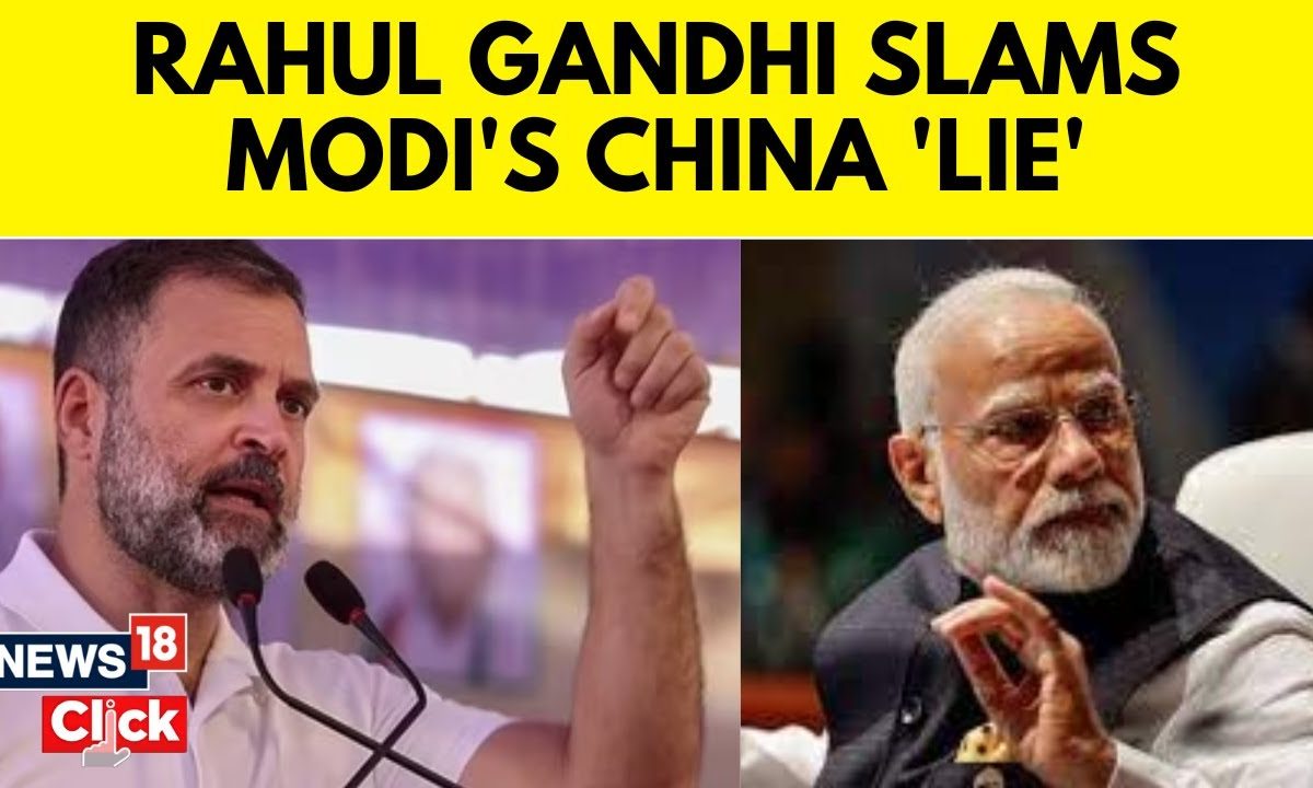 Congress Leader Rahul Gandhi Attacks Pm Modi Over Lac Issue India China Border Tensions N18v 7115