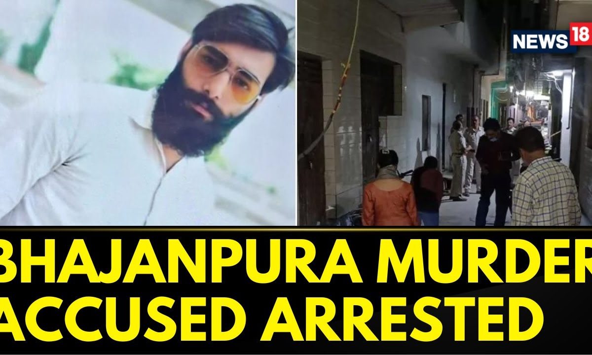 Bhajanpura News Delhi First Accused Arrested In Bhajanpura Murder