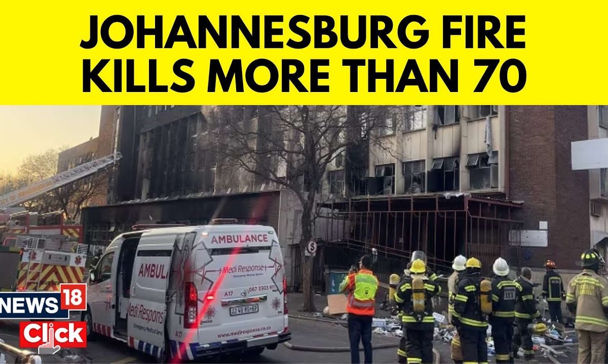 South Africa Fire News At Least 73 Dead As Fire Destroys Rundown