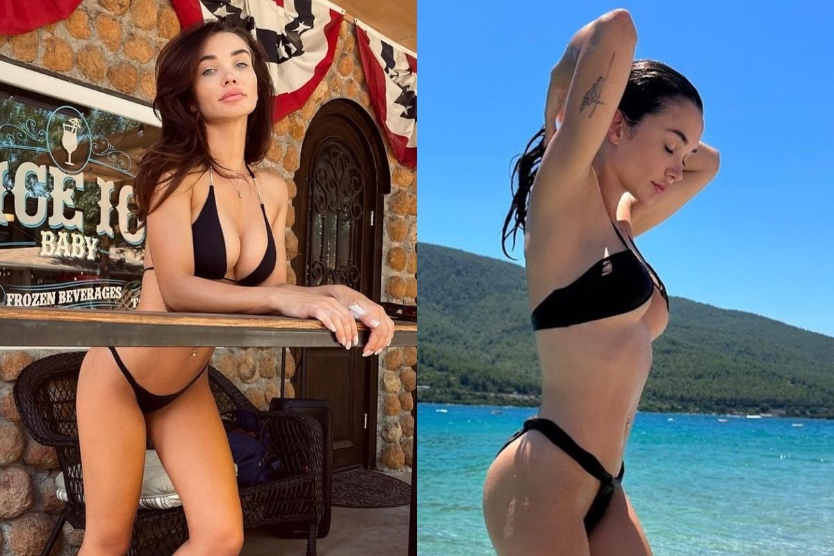 Sexy! Amy Jackson Flaunts Her Bombshell Body In A Very Racy Bikini, Hot Video Goes Viral; Watch picture