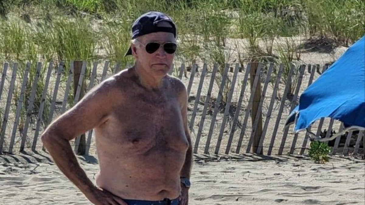Biden Goes Shirtless to Catch the Sun at Beach Near His Delaware Home – News18