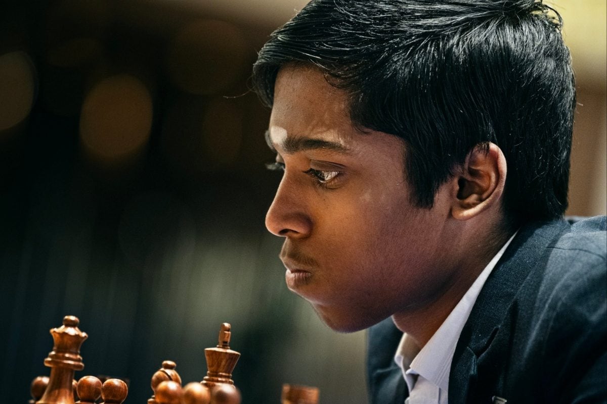 R Praggnanandhaa Scores Five Successive Wins to Lead Tata Steel