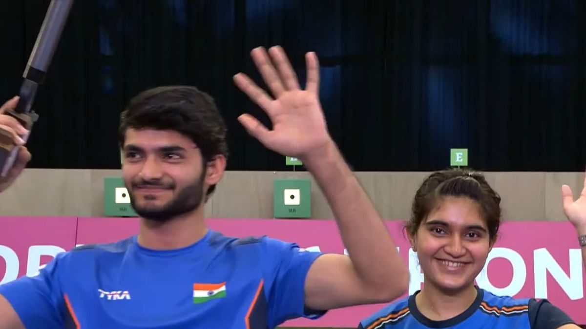 ISSF World Championship: Esha Singh and Shiva Narwal Clinch Mixed Team Air Pistol Gold