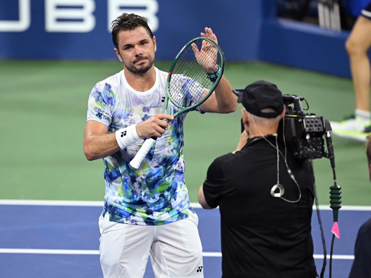 US Open Stanislas Wawrinka Defeats Yoshishito Nishioka To Become Oldest Player Ever To Register A Win In The US Open