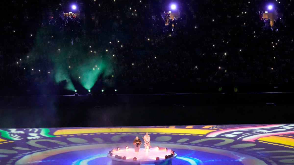 FIFA Women's World Cup 2023 Closing Cermony Lights Up Stadium Australia Ahead of Spain vs England Final