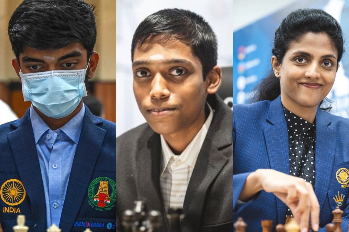 Chess Olympiad: Gukesh D, Nihal Sarin win individual gold medals