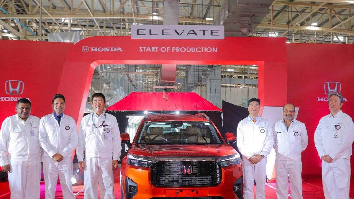 Honda Elevate SUV Series Production Starts, First Unit Rolled Out of Tapukara Factory - Vimarsana News