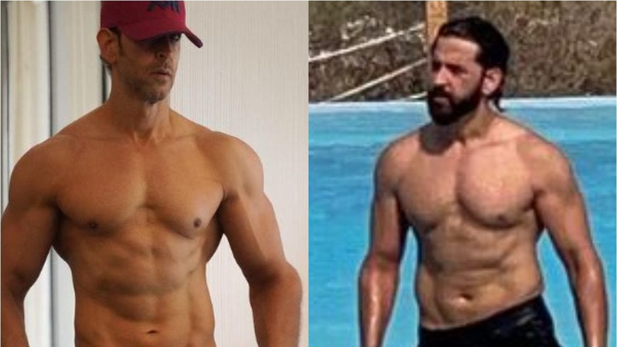 Sexy Hrithik Roshan Flaunts Chiseled Body In Shirtless Photo Takes Internet By Storm See Here