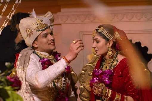 Pradhyuman Maloo and Ashima Chauhaan got married in February 2022. (Image: Instagram)