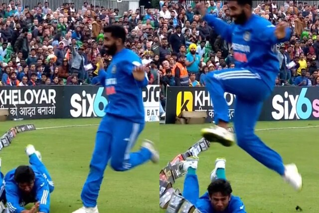 Watch: How Jasprit Bumrah Avoided Tripping Over Ravi Bishnoi On Injury 