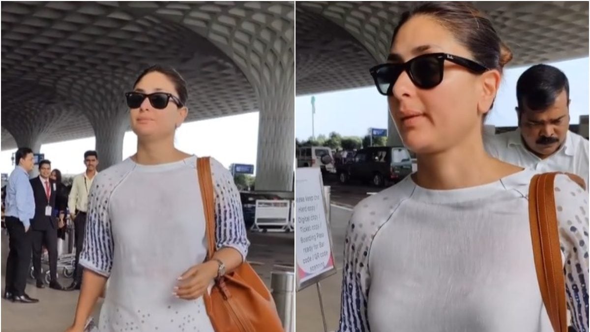 Kareena Kapoor Khan Looks Chic In Comfy Co-ord Set, Gets Papped At Airport; Watch - Vimarsana News