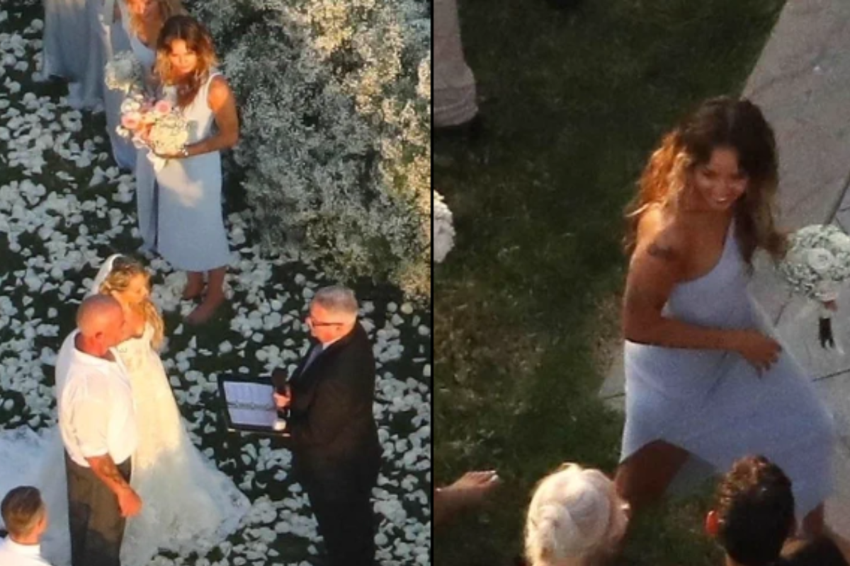 Miley Cyrus' Mom Tish Cyrus Marries Dominic Purcell in Malibu Wedding