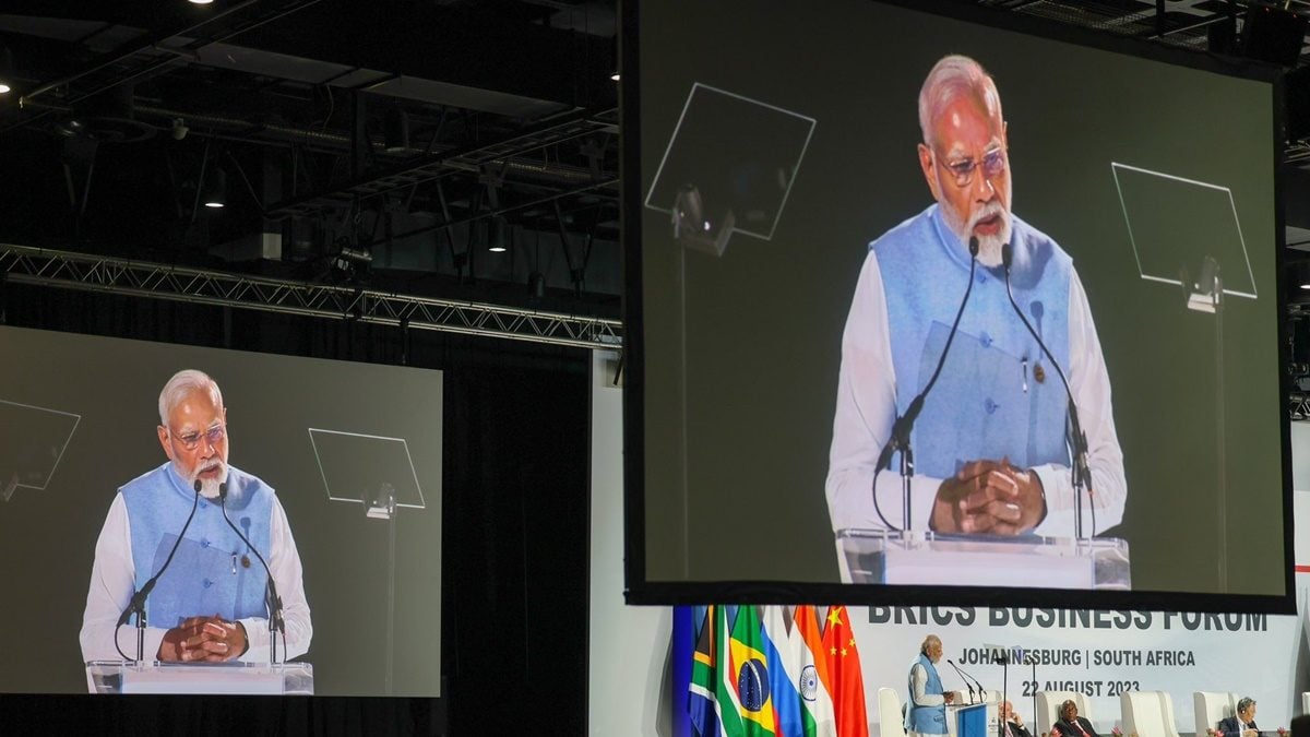 BRICS Summit: PM Modi Says India to Grow to be Development Engine for The World, Bats for UPI’s World Enlargement – News18