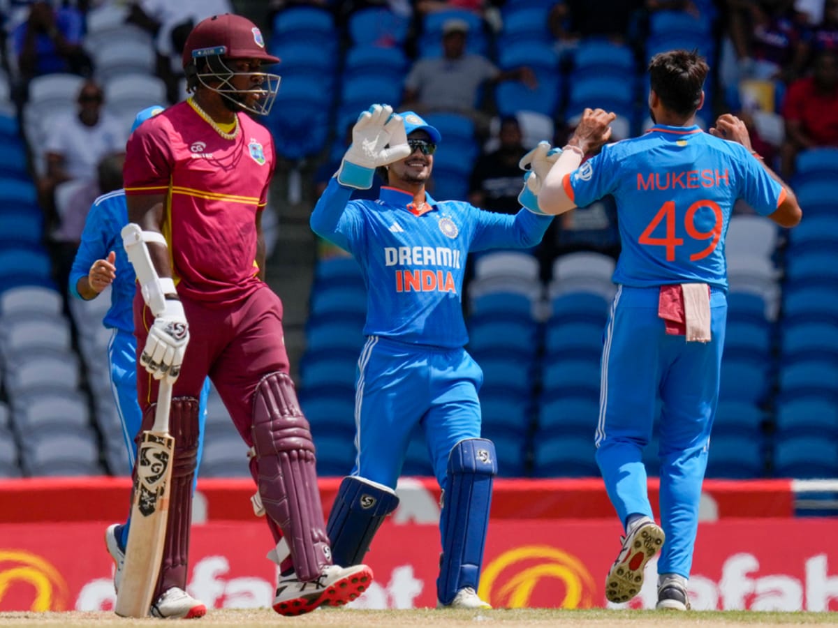 Ind vs WI 3rd ODI Highlights India Crush West Indies by 200 Runs; Clinch Series 2-1