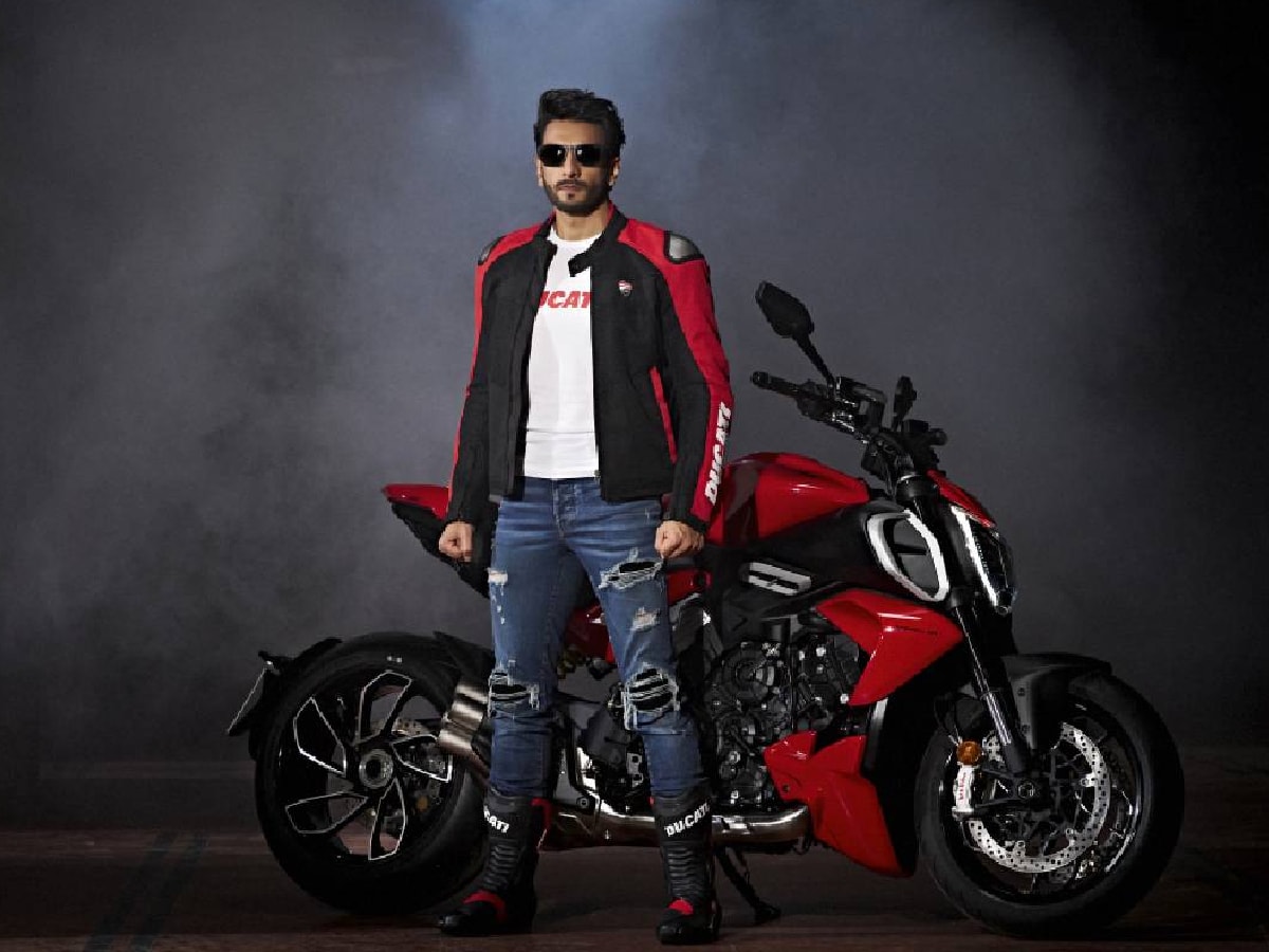 Ducati Announces Ranveer Singh As Brand Face, Gets First Diavel V4 of India  - News18