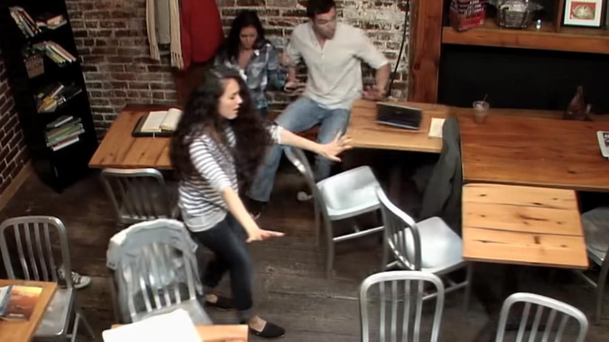 This Prank By Coffee Shop Reminds Internet Of The Exorcist