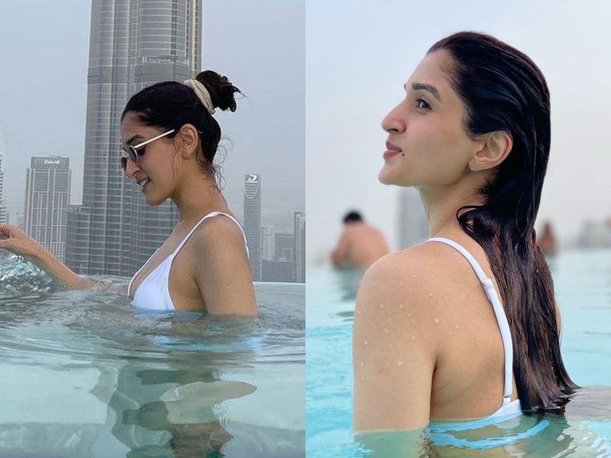 1200px x 900px - Sexy Bahu! Anupama's Kinjal Aka Nidhi Shah Takes Bath In a Pool In Latest  Photos From Dubai - News18