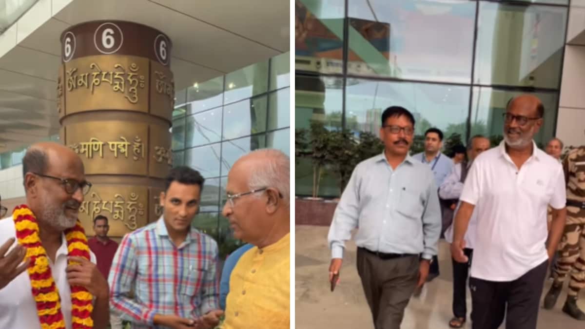 Rajinikanth Spotted In Dehradun Amid Jailer's Release, Fans Mob Him At Airport; Watch - Vimarsana News