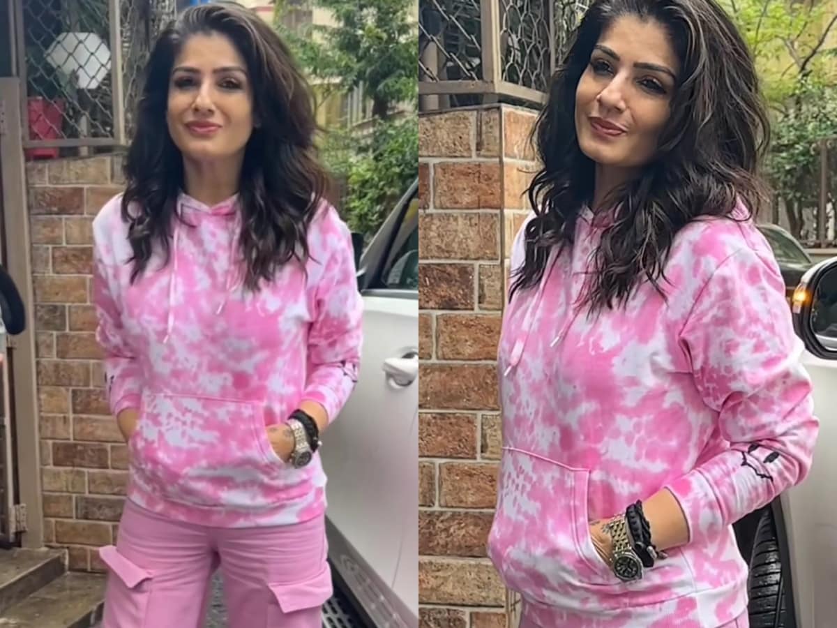 Ravina Tantan Sex Video - Raveena Tandon Flaunts Hot Pink As She Channels Her Inner-Barbie; Fans Say  'Ageing In Reverse' - News18