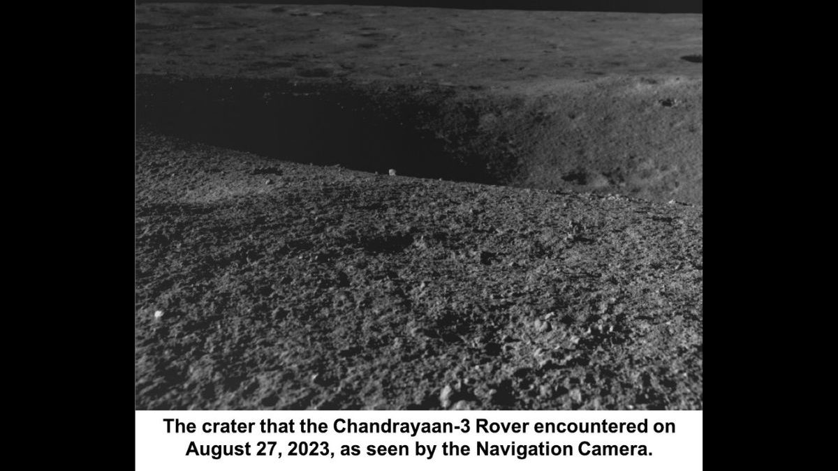 Chandrayaan-3 Inserts Probe into Lunar Soil, Shares First Observations from South Pole - Vimarsana News