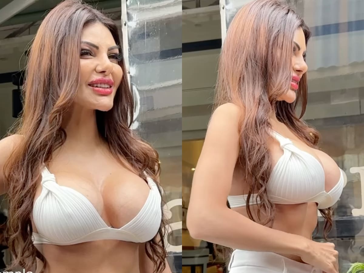 1200px x 900px - Sexy! Sherlyn Chopra Flaunts Her Curves In BOLD Bralette, Turns Heads at a  Cafe; Watch Video - News18