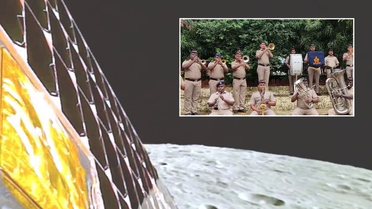 Mumbai Police Play 'Hum Honge Kamyab', Gives Musical Tribute Ahead of Chandrayaan-3 Landing - Vimarsana News
