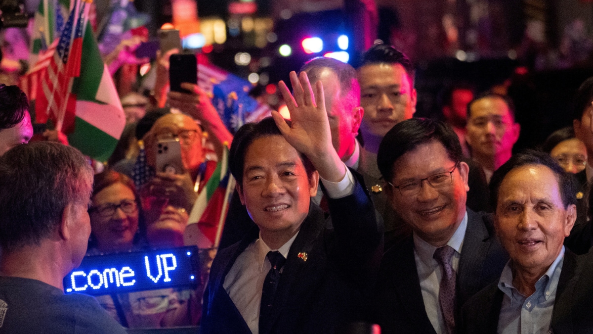 Taiwan Will Not Back Down to China's Threats, Vice President William Lai Says on US Trip - Vimarsana News