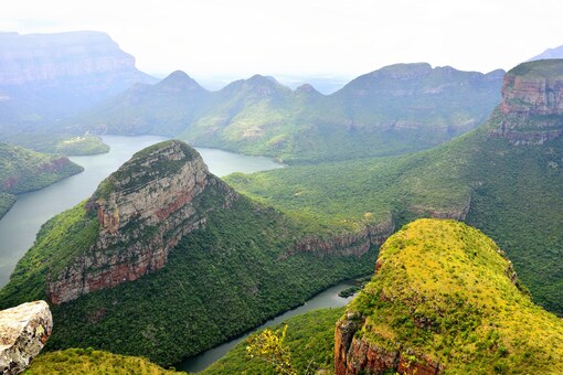 Gazing upon the image of Blyde's River Canyon in South Africa, which is located in Mpumalanga province of South Africa, one is immediately transported into a world of natural wonder