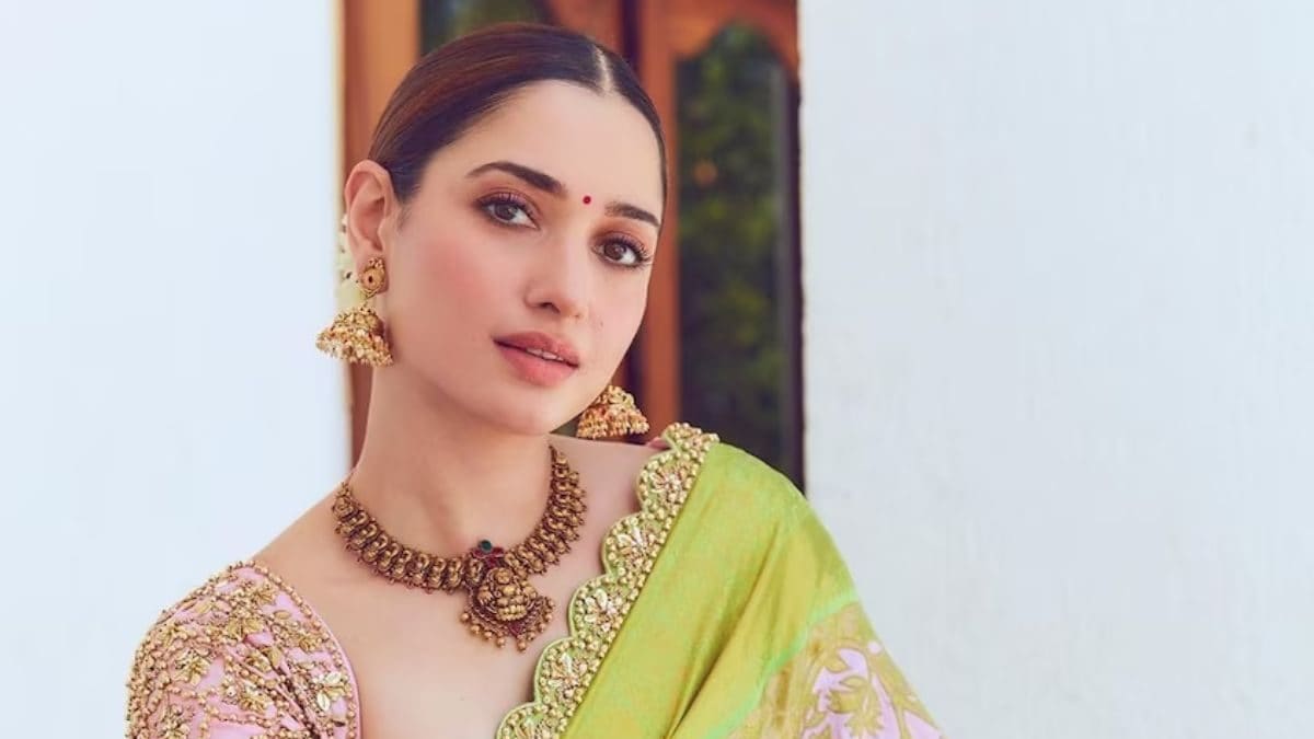 Tamannaah Bhatia's Stunning Saree Avatar Sets Internet Abuzz, Fans ...