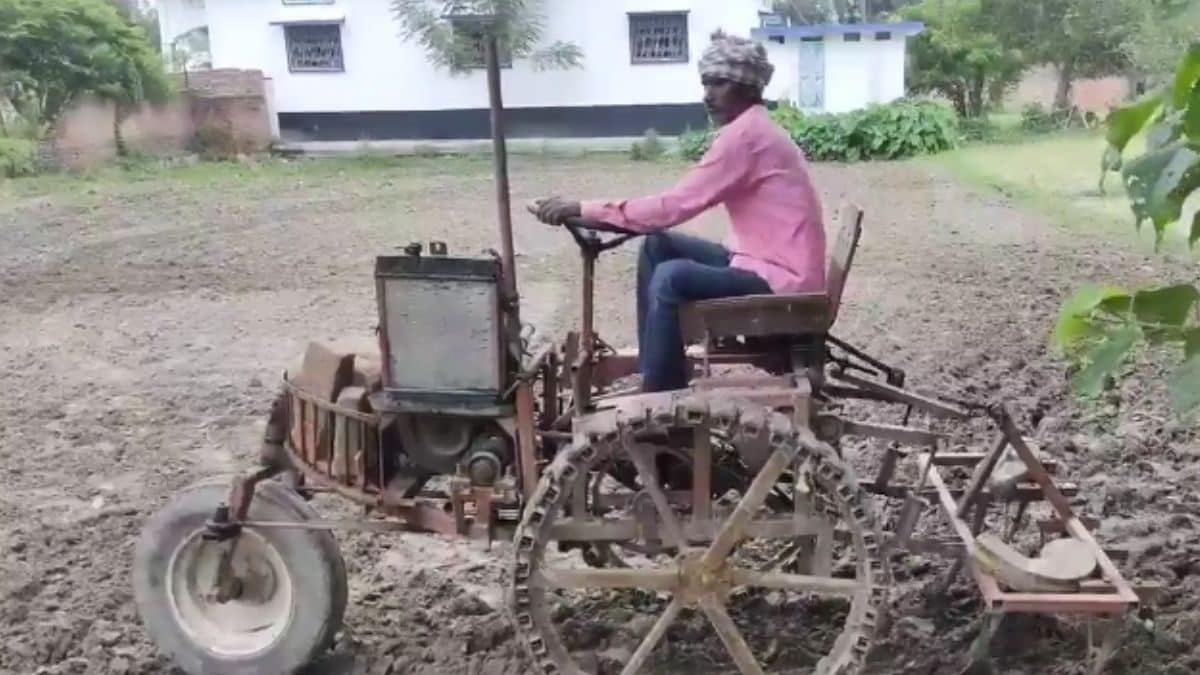 Bihar Farmer Builds Tractor From Scratch; Here's How Much It Cost Him