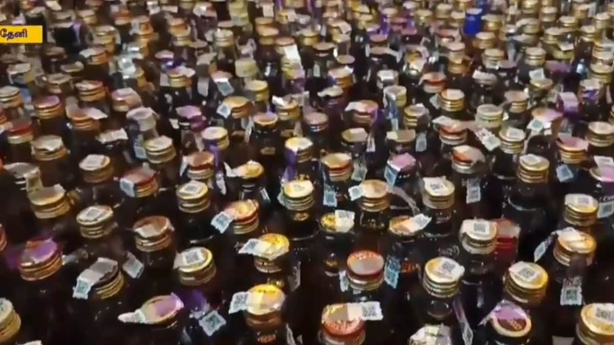 Devotees Offer 1750 Liquor Bottles To Lord Karuppasamy In Tamil Nadu's Chinnamanur - Vimarsana News
