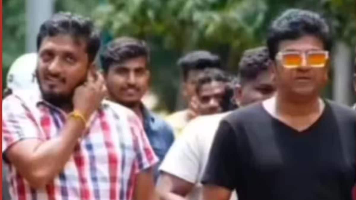 Actor Shiva Rajkumar Visits Sets Of Martin, Conveys Best Wishes - Vimarsana News