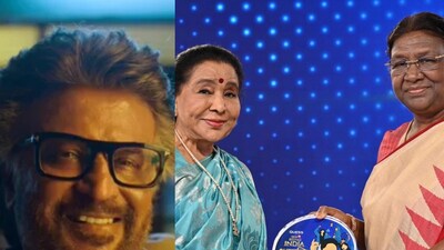 Asha Rajini Rajinikanth's Jailer Earns Rs 52 Crore On Day 1; Asha Bhosle Honoured ...