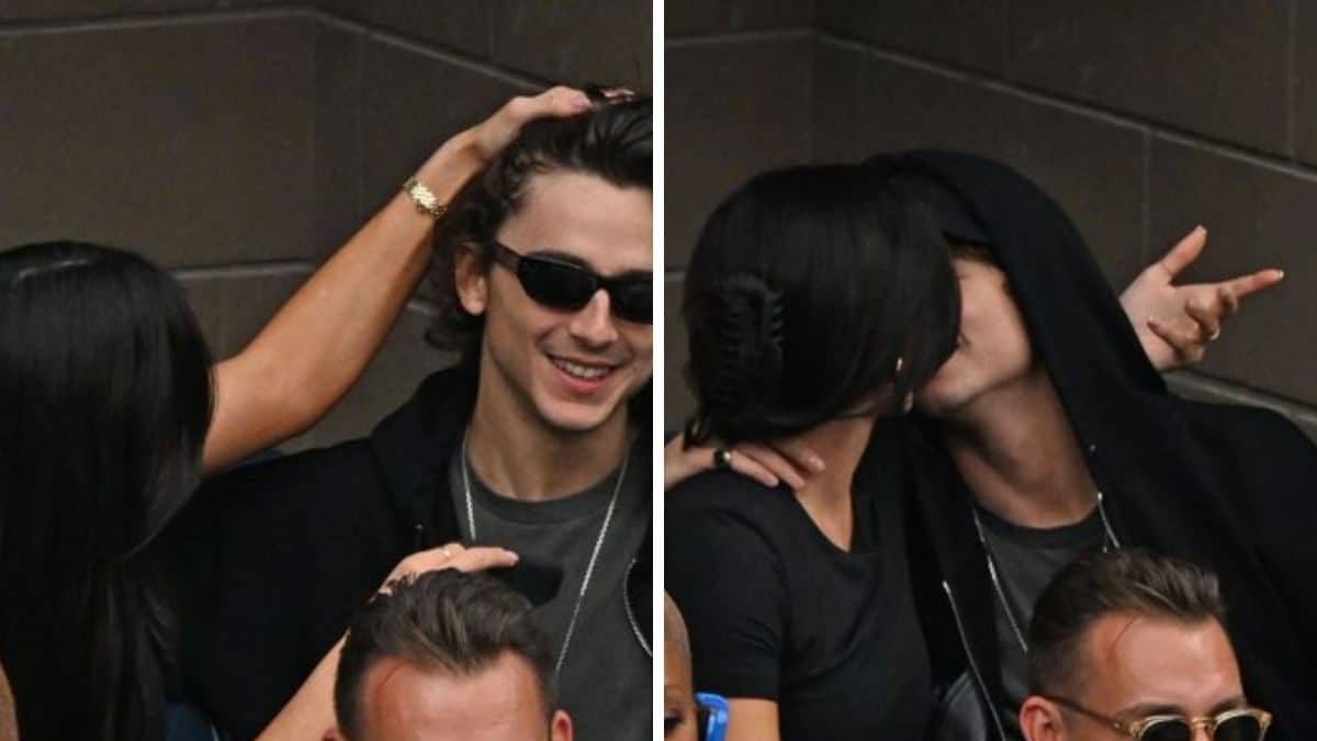 Timothee Chalamet And Kylie Jenner Caught Kissing At US Open Final - News18