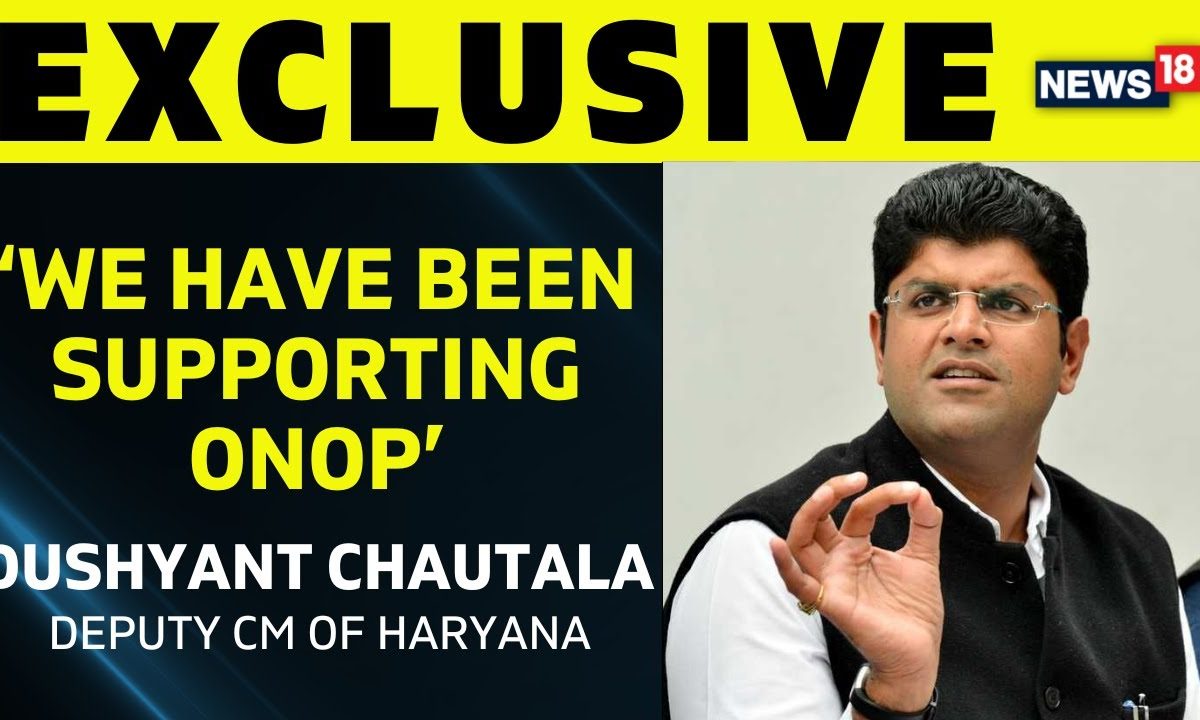 One Nation One Election| Exclusive: Haryana Deputy CM Dushyant Chautala ...