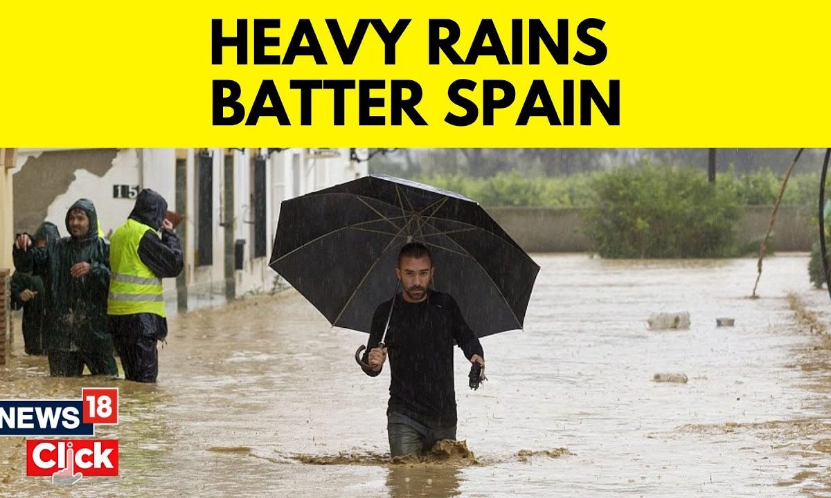 Spain Rain News Today Spain S Streets Flooded After Heavy Rain