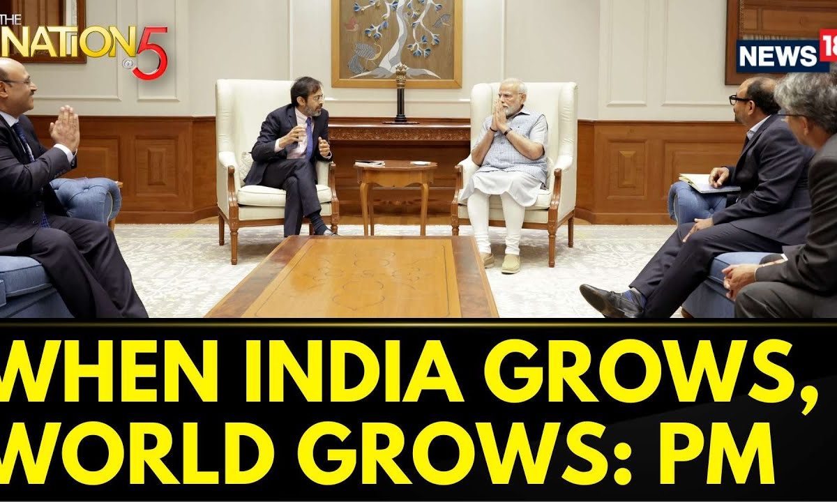 When India Grows, The Whole World Grows PM Modi PM Modi On