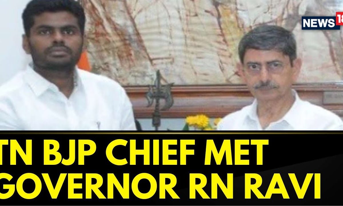 Tamil Nadu News | Tamil Nadu BJP | Tamil Nadu BJP Meets Governor R.N ...