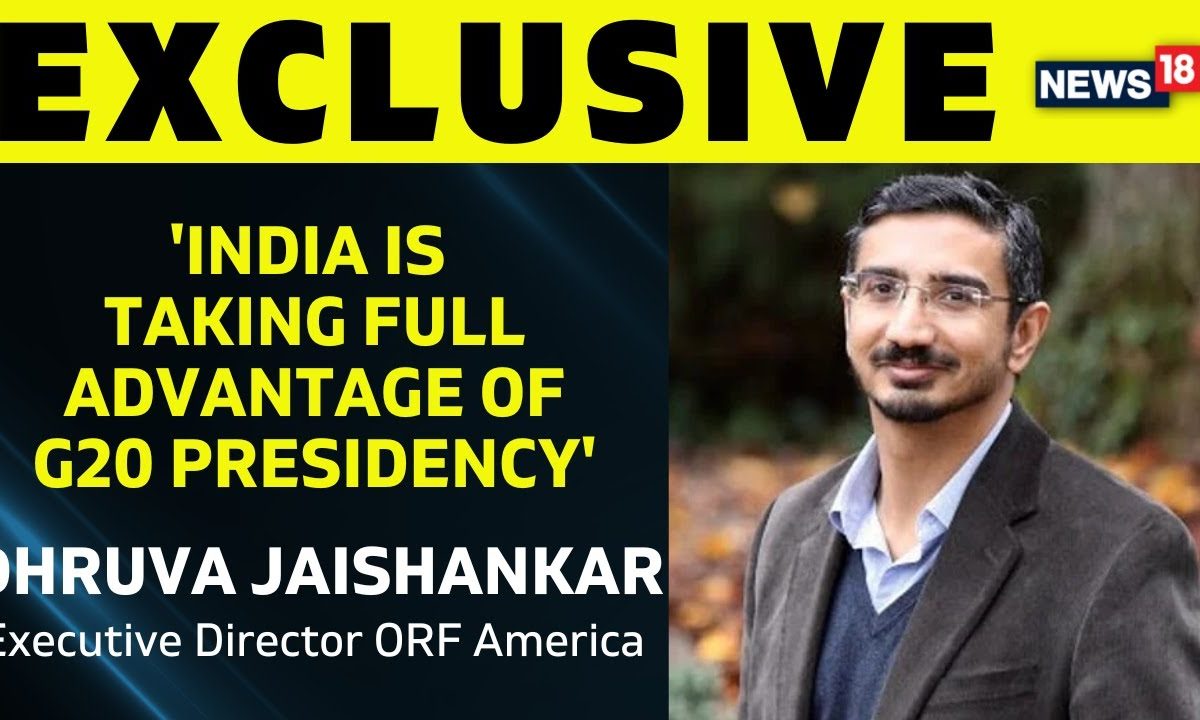 G20 Summit 2023 | Exclusive Interview With Dhruva Jaishankar Executive ...