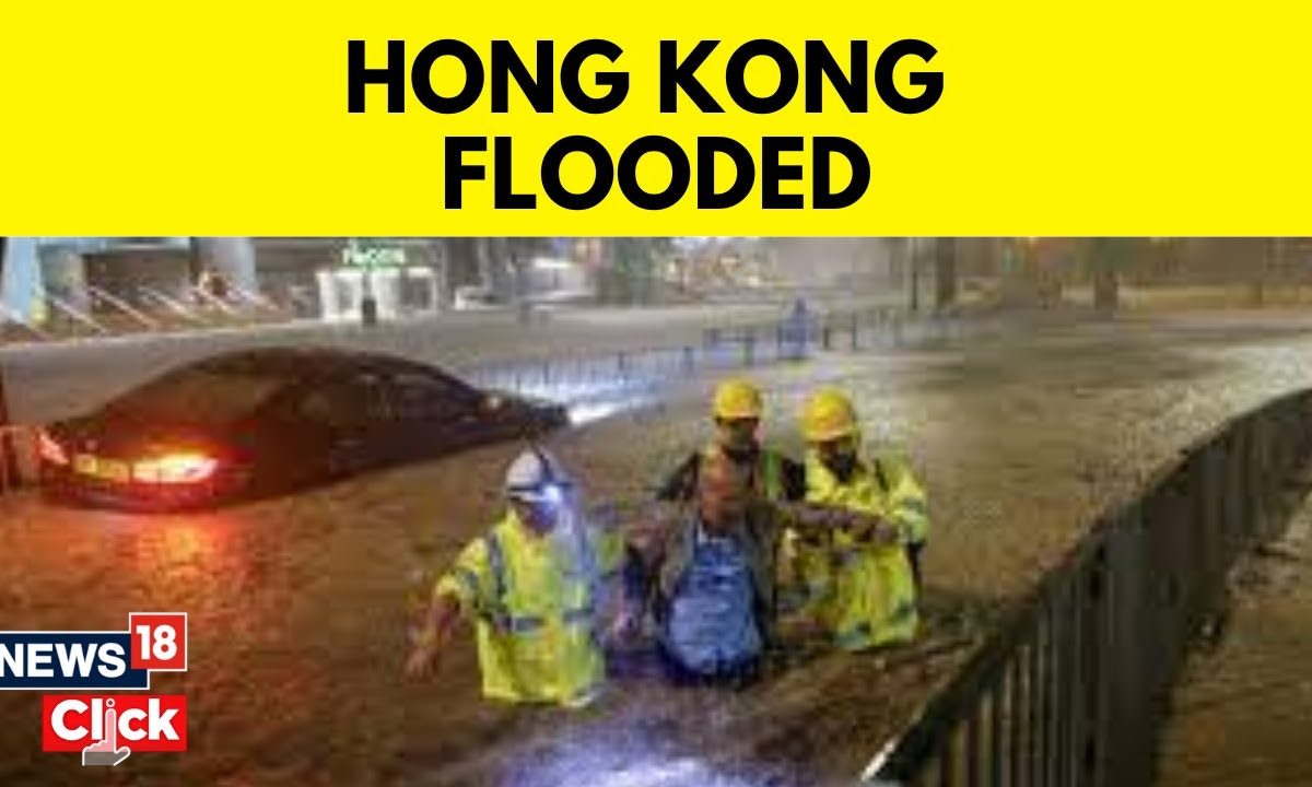 Hong Kong Flood News Hong Kong Braces For Typhoon Saola Typhoon