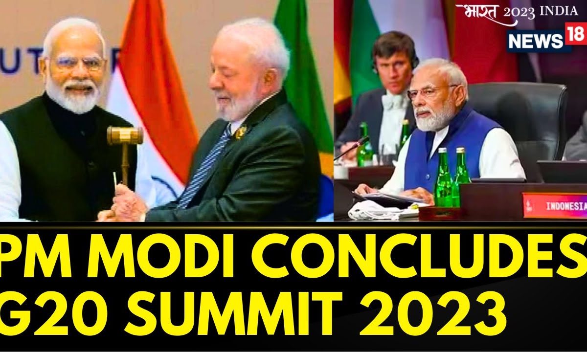 G20 Summit 2023 India G20 Summit 2023 Event Concludes With Pm Modi