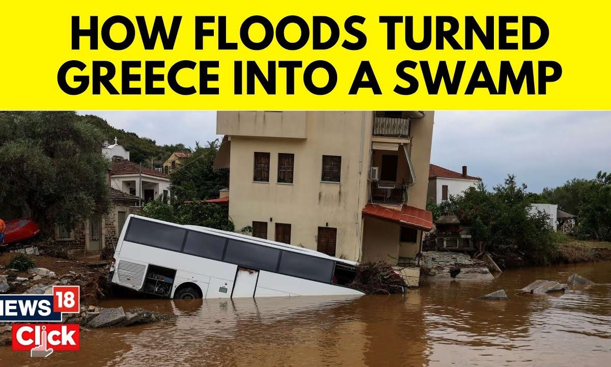 Greece News Greece Floods News Greek Floodhit Villages Reel
